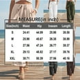 thumbnail image 3 of High Waisted Wide Leg Pants for Women Palazzo Trousers Gauze Casual Beach Travel Lounge Flowy Pant Summer 2026 Black S 26/27", 3 of 7