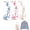 B, variant on Cherry Blossom Patches Iron On, 3Pcs Floral Embroidery Applique for DIY, Embroidered Flower Vine Patches for Jackets Jeans Hats Shirts Shoes Bags Costumes Repairs Craft Decoration(RL A)