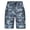 Blue#9527, variant on BOOMNY Womens Casual Shorts Elastic Wasit Drawstring Baggy Shorts For Women Camouflage Y2K Lightweight Loose Fit Cozy Summer Dailywear