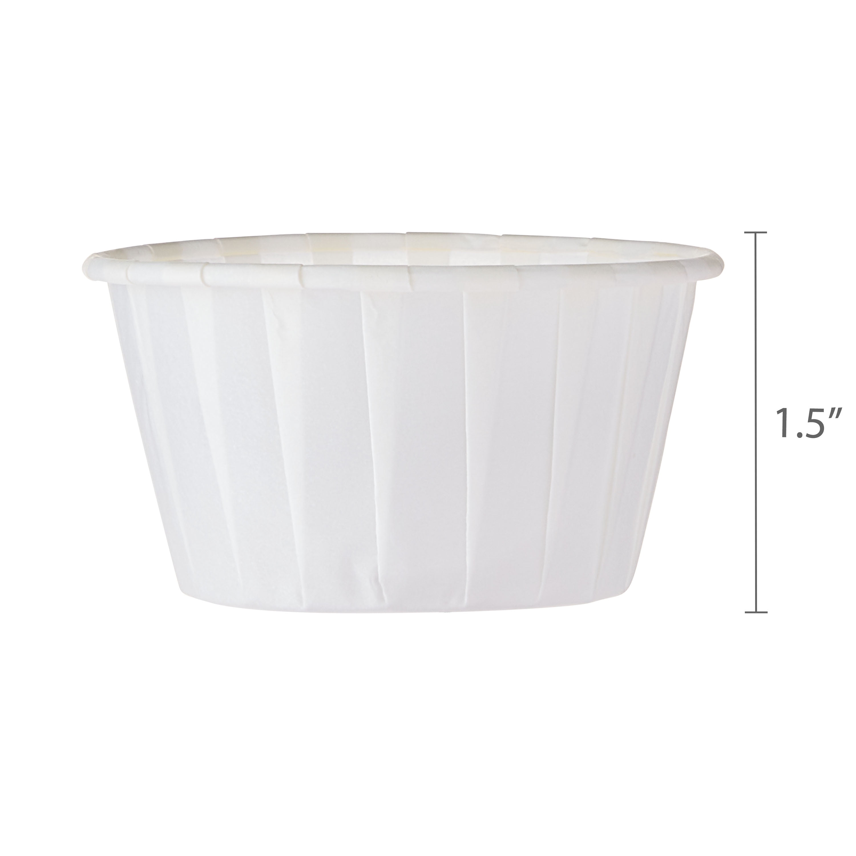 24 Count, White, Parchment Paper Cupcake Liners, by Way To Celebrate