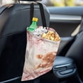 thumbnail image 4 of Yuyamidu Highland Cow Car Trash Bags for Back Seat Front Seat Cherry Blossom Car Trash Bag Organizer Portable Car Trash Bin Car Interior Decoration Accessories, 4 of 7