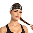 thumbnail image 4 of Hard man HeyOT 2pcs Fitness Headbands, Elastic and Breathable, Stay Comfy During Workouts，Men and Women, Suitable for RunningYoga, 4 of 9