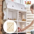thumbnail image 3 of Valla de casa de muñecas, mini simulación de decoración de madera, valla de casa de muñecas, mini valla de casa de muñecas, eficiencia óptima, 3 of 6