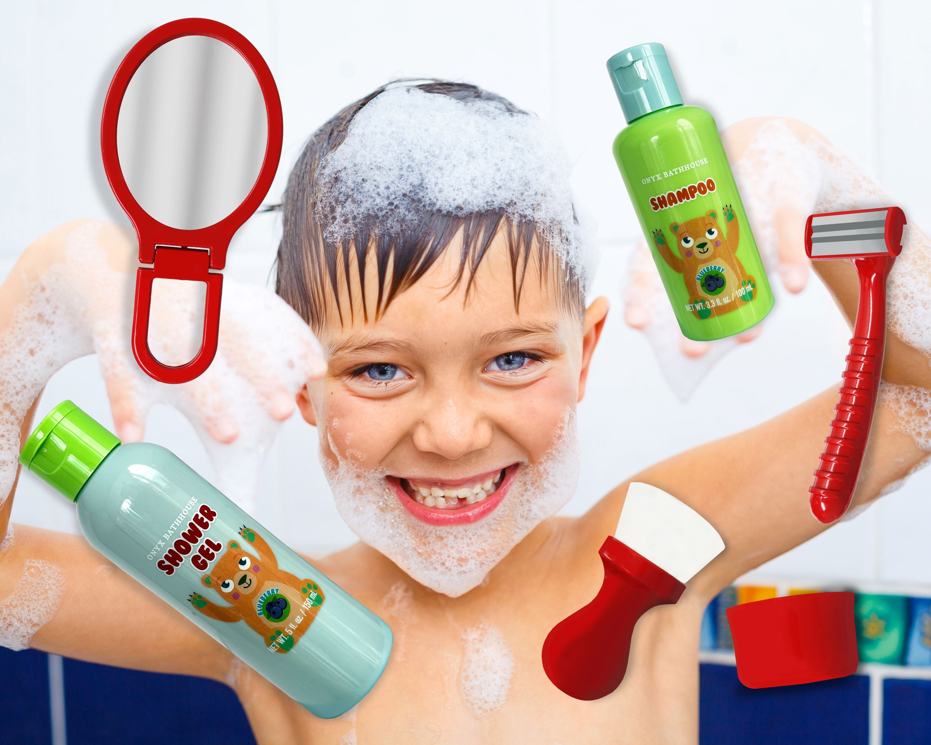 ONYX Professional® Kids Dad & Me Bath & Shave Gift Set, 6 Count
