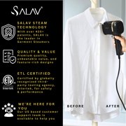Salav Quicksteam Travel Steamer, 1000 Watts