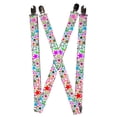 thumbnail image 2 of Buckle Down Kids' Elastic 1 Inch Wide Clip-End Stargazer Suspenders, 2 of 2