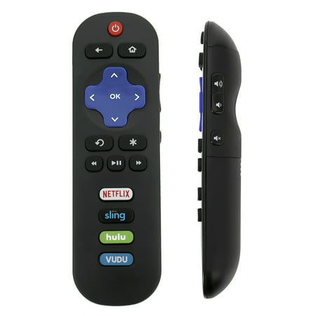 RC280 Remote for TCL ROKU Smart TV with Hulu Vudu Netflix Sling App Key 28S305 32S305 40S305 43S305 49S305 28S3750 32S3750 40FS3750 48FS3750 55FS3750 32S3700 (Best Remote Control App)