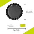thumbnail image 2 of Set Of 7 Tart Pans, Tart Mold, Baking Accessory, Mini Quiches, Quiche Mold Round, 2 of 5