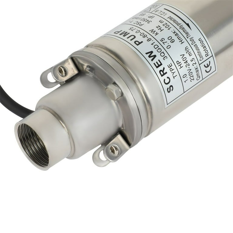 SCITOO Deep Well Pump for 11Hp 220V/60Hz 147psi Screw-type