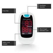 LED pulse oximeter fingertip oximeter blood oxygen meter