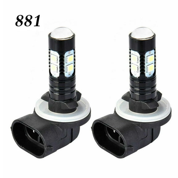 6000K White 881 896 894 LED High Power Fog Driving Light Bulbs 1600LM
