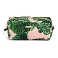 thumbnail image 6 of Sophia Joy Organizer for Makeup, Travel Toiletries, Hair Accessories, Lotions, & Jewelry in Pink & Green Whimsy Palm Fashion Pattern with Signature Gold Hardware, 6 of 7