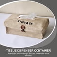 thumbnail image 2 of GOOHOCHY Caja de tejido artesanal de tejido creativo 1pc Caja de tejido para el hogar Use el contenedor del dispensador de tejido, 2 of 8