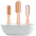 thumbnail image 2 of OUSITAID Brosse à Récurer en Bois Pierre Ponce Poils Naturels Exfoliant Outil de Soin des Pieds, 2 of 10