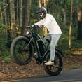 thumbnail image 4 of Jasion EB5 MAX Electric Bike for Adults, 26" 750W Rated Fat Tire Electric Ebike, 48V 15Ah Battery Electric Mountain Bike, Shimano 7 Speed Bicycle, Green, 4 of 9