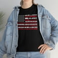 thumbnail image 2 of American Flag Patriotic Train Railroad Vintage T-Shirt, Model Old Retro Big Model Locomotive Gifts, Engineer Trains TShirt, Adult Unisex T-shirt, 2 of 9