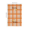 thumbnail image 3 of Fall Halloween Kitchen Towel Set of 2 Fall Pumpkin Striped Kitchen Maple Leaf Hand Towel Kitchen Dish Towel Thanksgiving Dishwashing Bathroom Hand Towel Halloween Decorations, 3 of 6