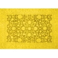 thumbnail image 1 of Ahgly Company Indoor Rectangle Oriental Yellow Traditional Area Rugs, 2' x 3', 1 of 4