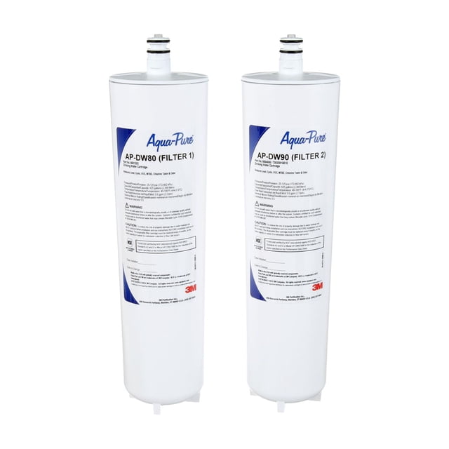 Filtro de agua 3M Aqua-Pure DW8090 para reemplazar debajo del fregadero