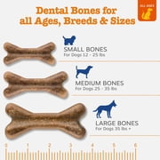 Zesty Paws Dental Bones 30ct for Medium Dogs