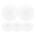 thumbnail image 1 of Tapón de silicona para taza de agua, 5 unidades, tapas para botellas de agua, tapones para vasos, tapones antiderrames, transparentes., 1 of 8