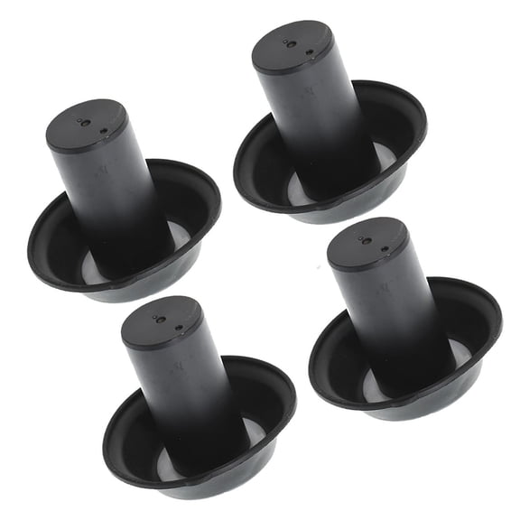 4-Pack Diaphragm Carburetor Vacuum Piston Fit for Yamaha VMX1200 1985-2007, XVZ1200D 1983-1985, XVZ1200 1983-1984