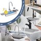 thumbnail image 5 of Faucet Handle Drip Catcher Tray Mat Faucet Mat For Kitchen Sink Accessories Gadgets- Kitchen Counter Drying Mat -, 5 of 7