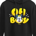 thumbnail image 3 of Disney - Oh Boy Mickey Face Cropped Graphic Hoodie, 3 of 5