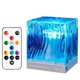 thumbnail image 1 of 17 Colors Dynamic Rotating Water Ripple Projector Night Light Crystal Lamp for Living Study Bedroom Atmosphere Light, 1 of 5