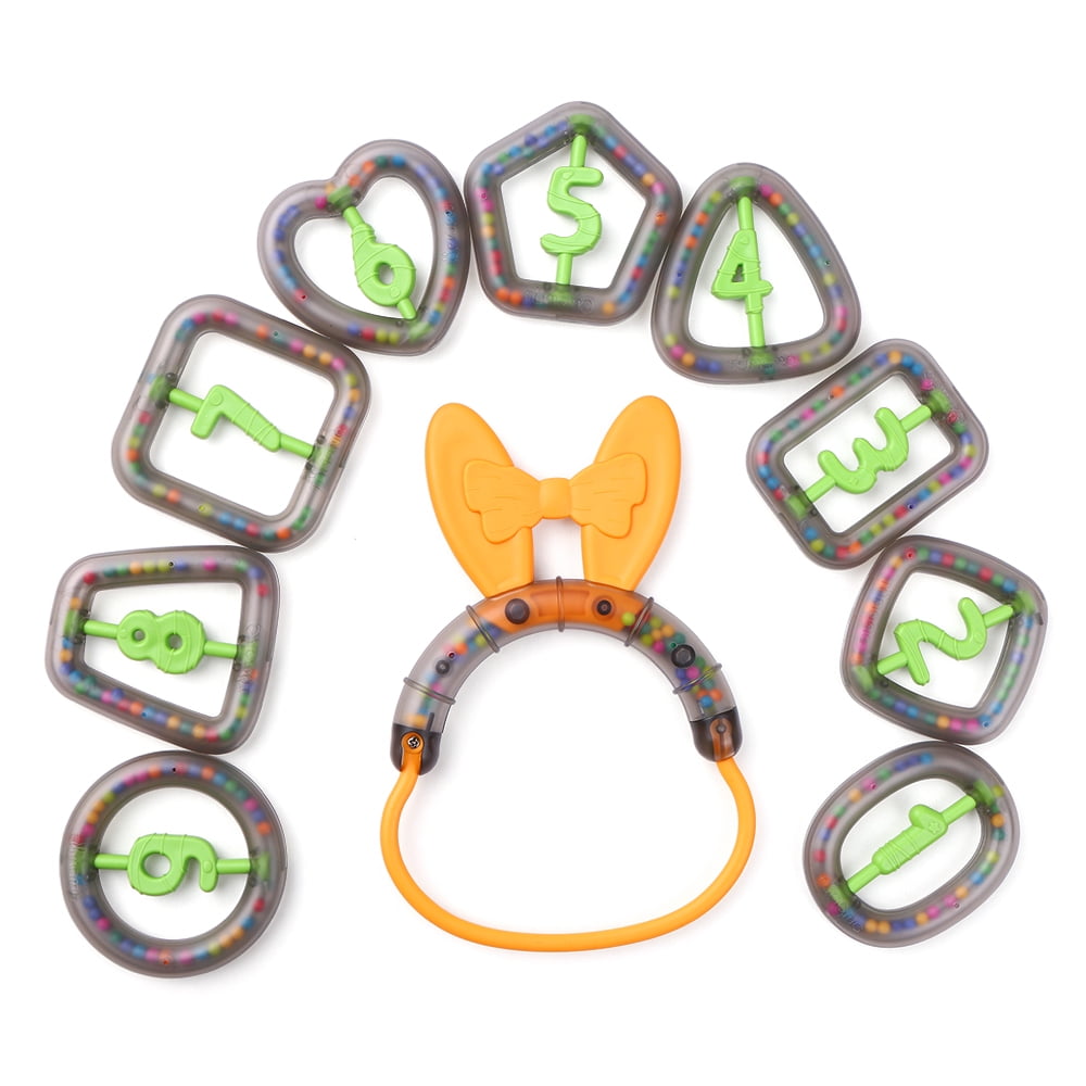 teething toys and rattles