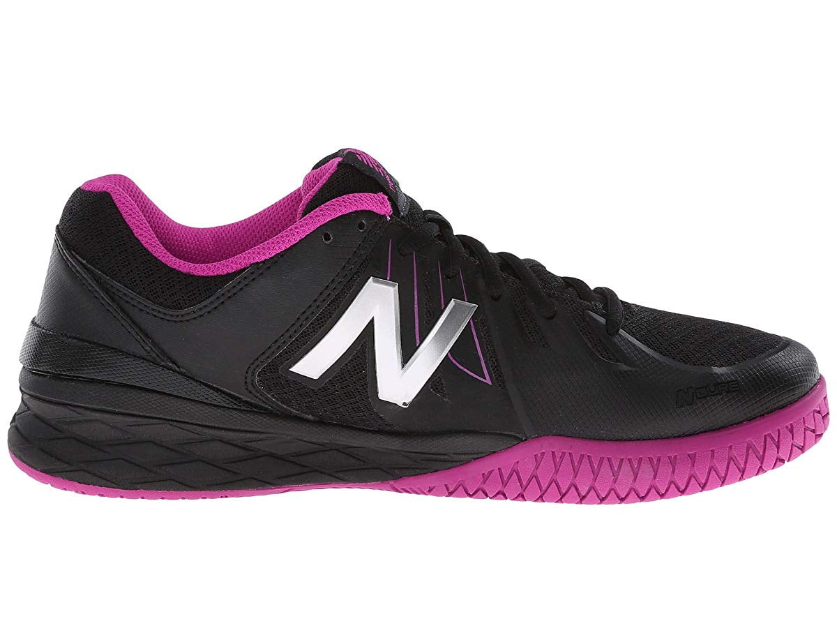 new balance black and pink