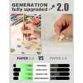 thumbnail image 4 of Rollo de papel Easel Joyooss, 38 cm x 300 m, 3 unidades, color blanco, 4 of 9