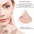thumbnail image 3 of 6 Triangle Powder Puff,makeup Puff For Face Powder,velour Triangle Sponges For Banmo, 3 of 5