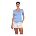 thumbnail image 4 of Paquete 3 Playera Mujer Dama Cuello V 100% Algodon Alfani, 4 of 8