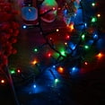 thumbnail image 2 of Bibana 500LED 49ft Cluster Twinkle String Lights,Waterproof Extendable for Indoor/Outdoor Christmas Tree Holiday Decoration (Multicolor), 2 of 7
