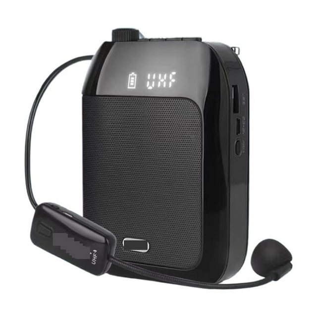 2.4G 15W Wired/Wireless Voice Amplifier Portable For Teaching Lecture Tour Guide TF UDisk Megaphone Microphone Speaker ,Clear and Reliable