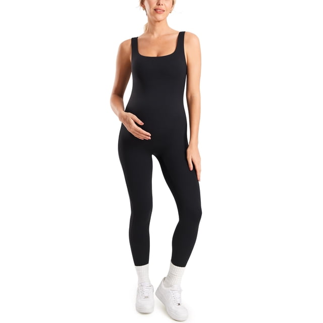 Mono de maternidad MOMANDA Workout Mono negro Natrelax