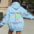 thumbnail image 4 of Christian Hoodies for Women Oversized Jesus Faith god Letter Print Hooded Sweatshirts Religious Inspirational Pullover, 4 of 5