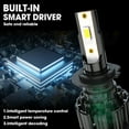 thumbnail image 5 of For Hyundai Sonata 2013-2014 LED Headlight Bulbs H7+H7 Hi/Lo Beam White 6000K 4pcs, 5 of 12