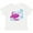 AA-White, variant on Inktastic Cute Pink Sea Turtle Boys or Girls Toddler T-Shirt