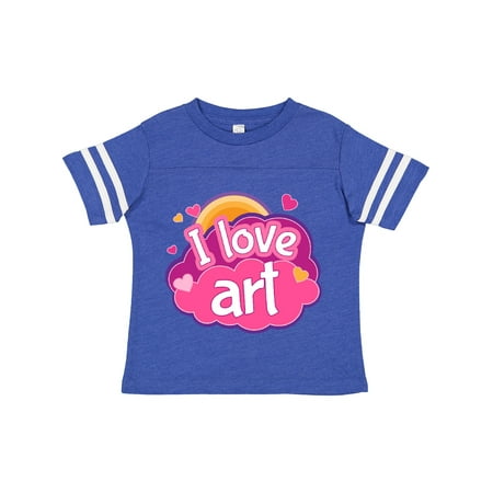 

Inktastic Artist I Love Art Gift Toddler Toddler Girl T-Shirt