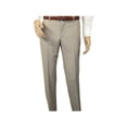 thumbnail image 7 of Men Suit BERLUSCONI Turkey 100% Italian Wool Super 180's 3pc Vested #Ber13 Beige, 7 of 7