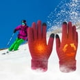 thumbnail image 5 of Xqxayjr under $5 Winter Gloves, Touchscreen Gloves, Winter Knitted Gloves, Women's Warm Gloves, Waterproof Outdoor Gloves, Thermal Gloves, Sports Gloves, Cold Weather Gloves, Driving Gloves, 5 of 6
