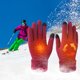thumbnail image 5 of Guantes de punto para mujer, guantes de invierno para pantalla táctil, impermeables, resistentes al viento, deportivos, suaves y cálidos, térmicos, transpirables, para exteriores, para pantalla táctil, 5 of 6