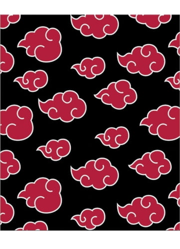 Great Eastern Entertainment Naruto Shippuden Akatsuki Clouds Throw Blanket Walmart Com Walmart Com