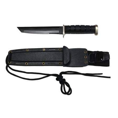 USMC Marine Military Combat Knife Fixed Blade Survival Hunting Sheath (Best Combat Knife 2019)