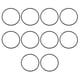 thumbnail image 1 of BRIGHTFUFU 10 PCS Gummy Silicone Jelly Pulseras suaves de goma extremadamente estacionadas pulseras de goma, 1 of 2
