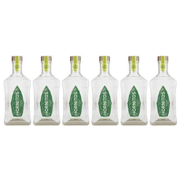 Pack de 6 Tequila Sauza Hornitos Plata 1 L Plata