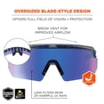 thumbnail image 3 of Gafas de sol de seguridad Ergodyne Skullerz AEGIR, antiarañazos y antivaho, 3 of 9
