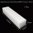 thumbnail image 2 of Bloque de plástico HDPE 50x76x305 mm para mecanizado DIY blanco, 2 of 4